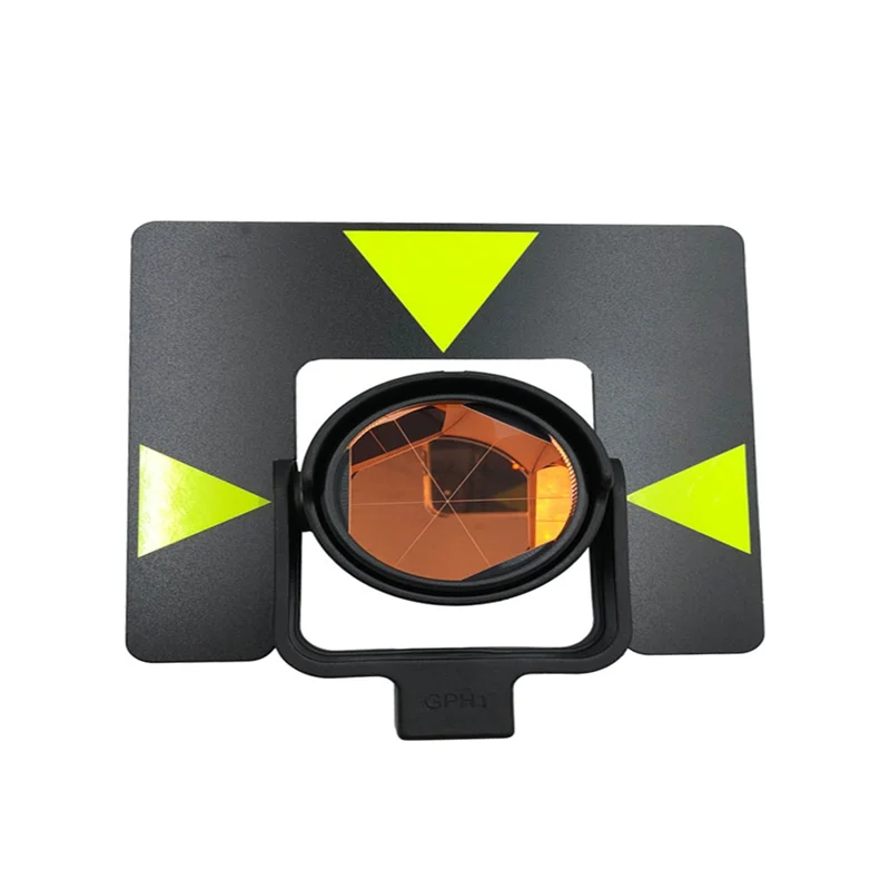 ABMR-GPH1 GPR1 منشور واحد لمحطات إجمالية من النوع السويسري ثابتة 0 مم جميع المعادن مع أدوات مسح الأكياس الناعمة