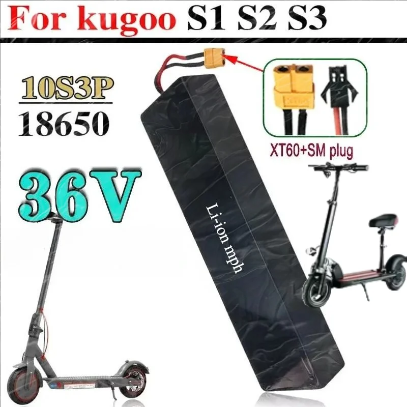 

yessiHigh Quality 36V 10S3P Lithium Battery Pack 14Ah for Electric Scooter 18650 Cells Custom Size battery pack