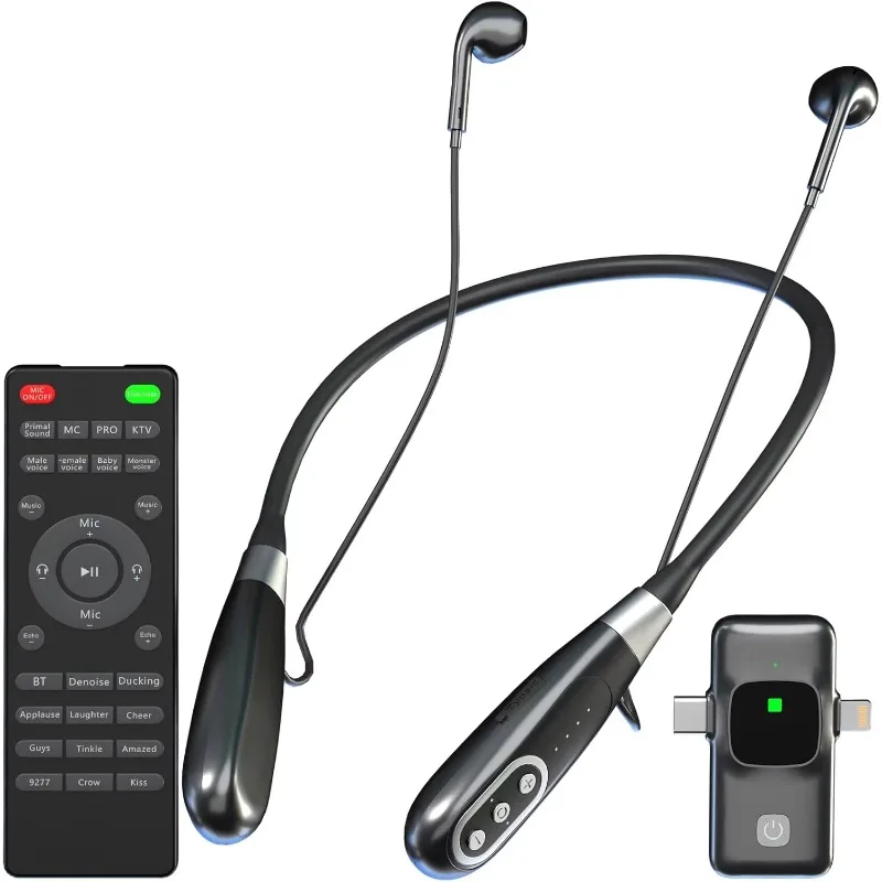 Best-selling Studio Wireless BT Headphones with Live Adapter Sound Card Podcast Microphone Mixer Electronics