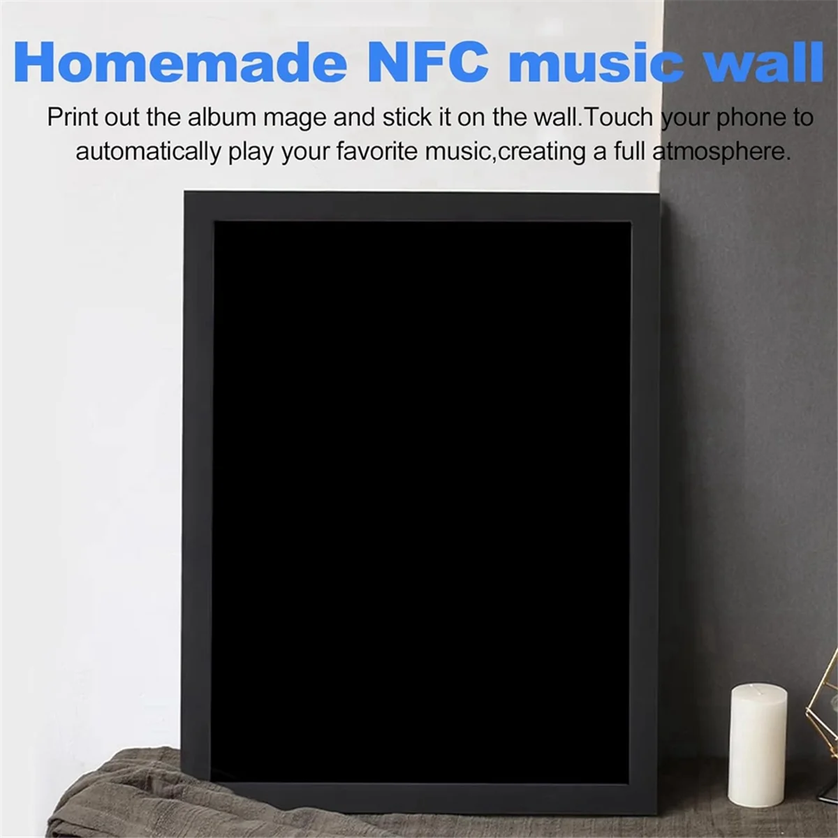 ABJG-100 قطعة NFC العلامات ملصق مع NTAG213 رقاقة فارغة NFC ملصقات لاصقة تسميات RFID العلامات