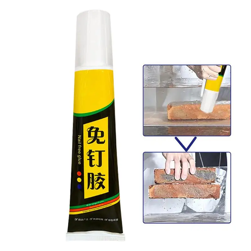 All-purpose Glue Quick Drying Glue Strong Adhesive Sealant Fix Glue Nail Free Adhesive For Glass Metal