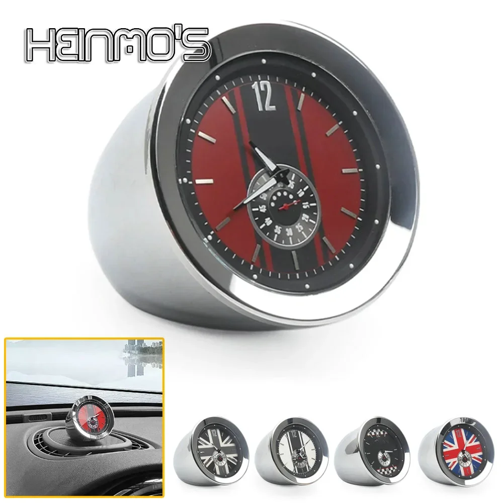 

For Mini Cooper One S F54 F55 F56 F57 JCW Car Clock Ornament Dashboard Interior Watch Cover Accessories