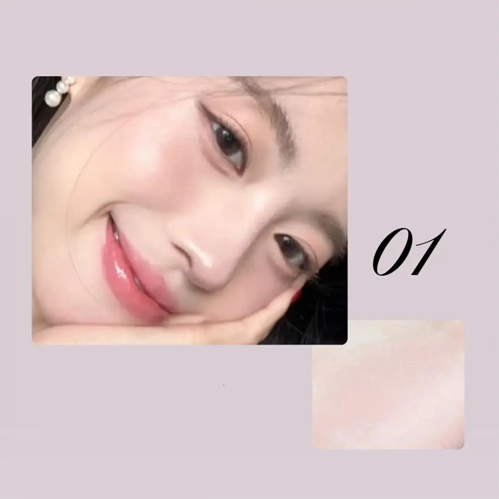 1szt Smoky Rose Blusher Stick Cream Smooth Cheek Tint Monochrome Nude Blush Natural Matte Pink Apricot Face Rouge Contour Makeup
