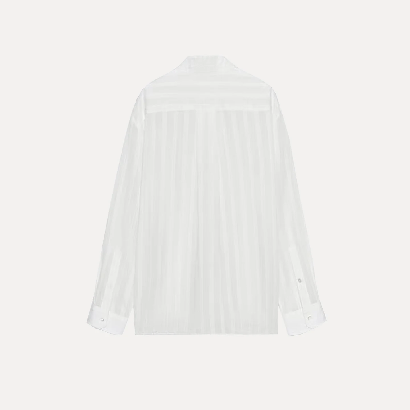 

Z 2025 New Faionable Stripe irt Women's Busin Casual Straight Cut Long Sve Youth Fem Commute Sle irt