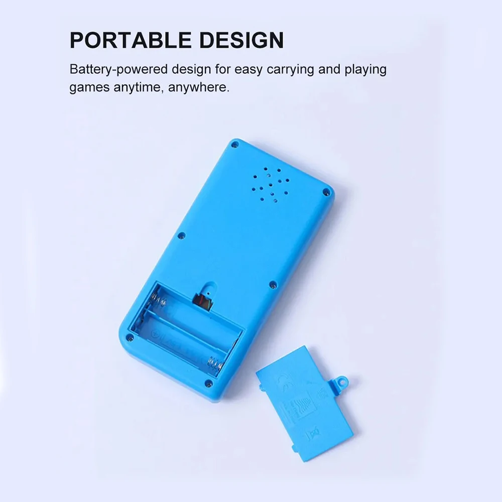 Mini console di gioco portatile retrò portatile per bambini macchina da gioco nostalgica classica giocattoli educativi giocatori di giochi per anziani