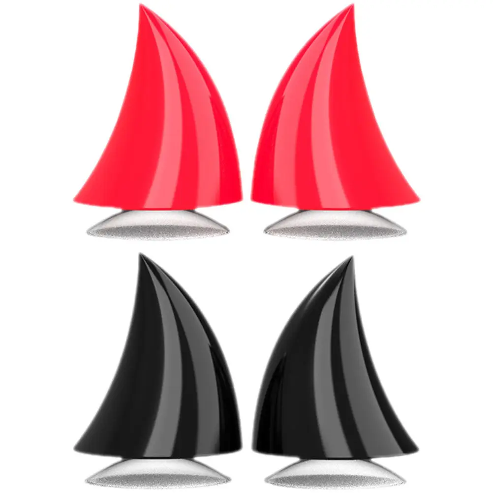 

4Pcs Horns Motorcycle Accessories Demon Horns for Bike Ski Snowboard Helmets Strong Suction Cup Stickers