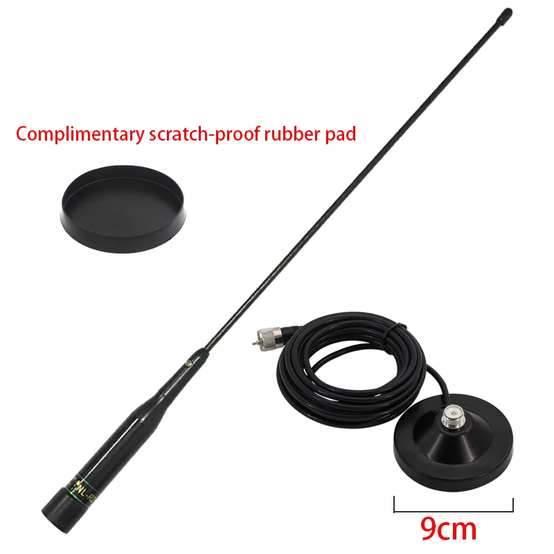 Car Mobile Radio NAGOYA NL-R2 Flexible Whip Dual Band VHF UHF 144/430MHz Antenna for QYT KT-8900D/7900D Baojie BJ-218/318