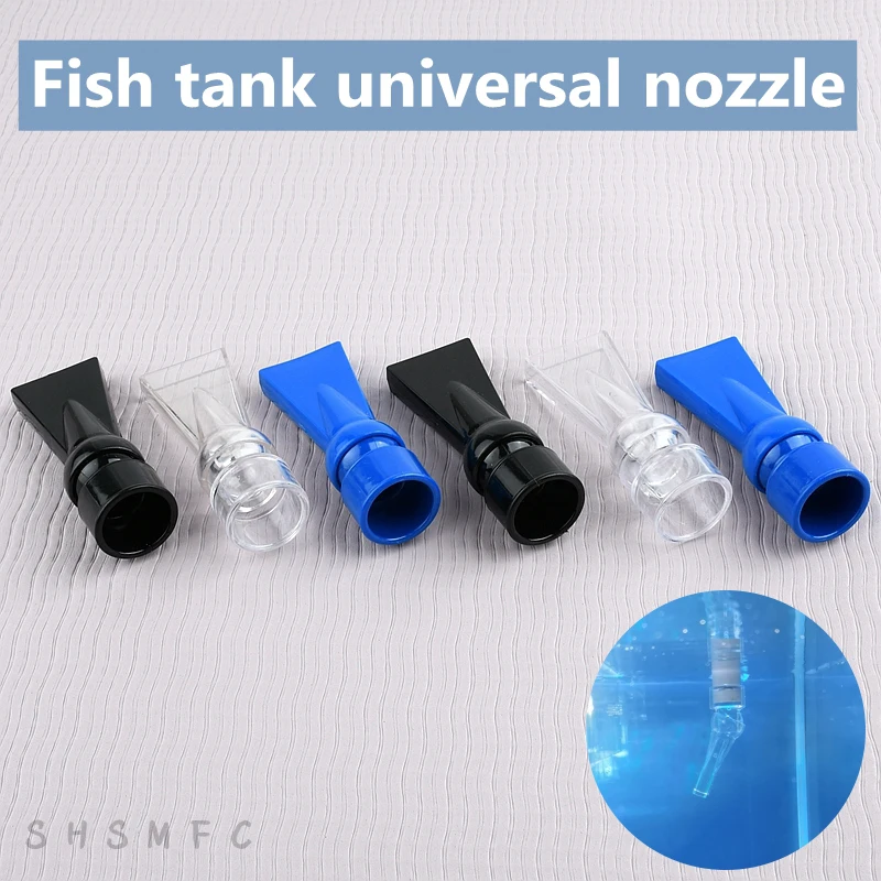 2 ~ 10 sztuk rura PVC uniwersalny wspólne kaczka dziób dysza regulacja kierunku przepływu 360 stopni Fish Tank tlenu zwiększenie rury akwarium