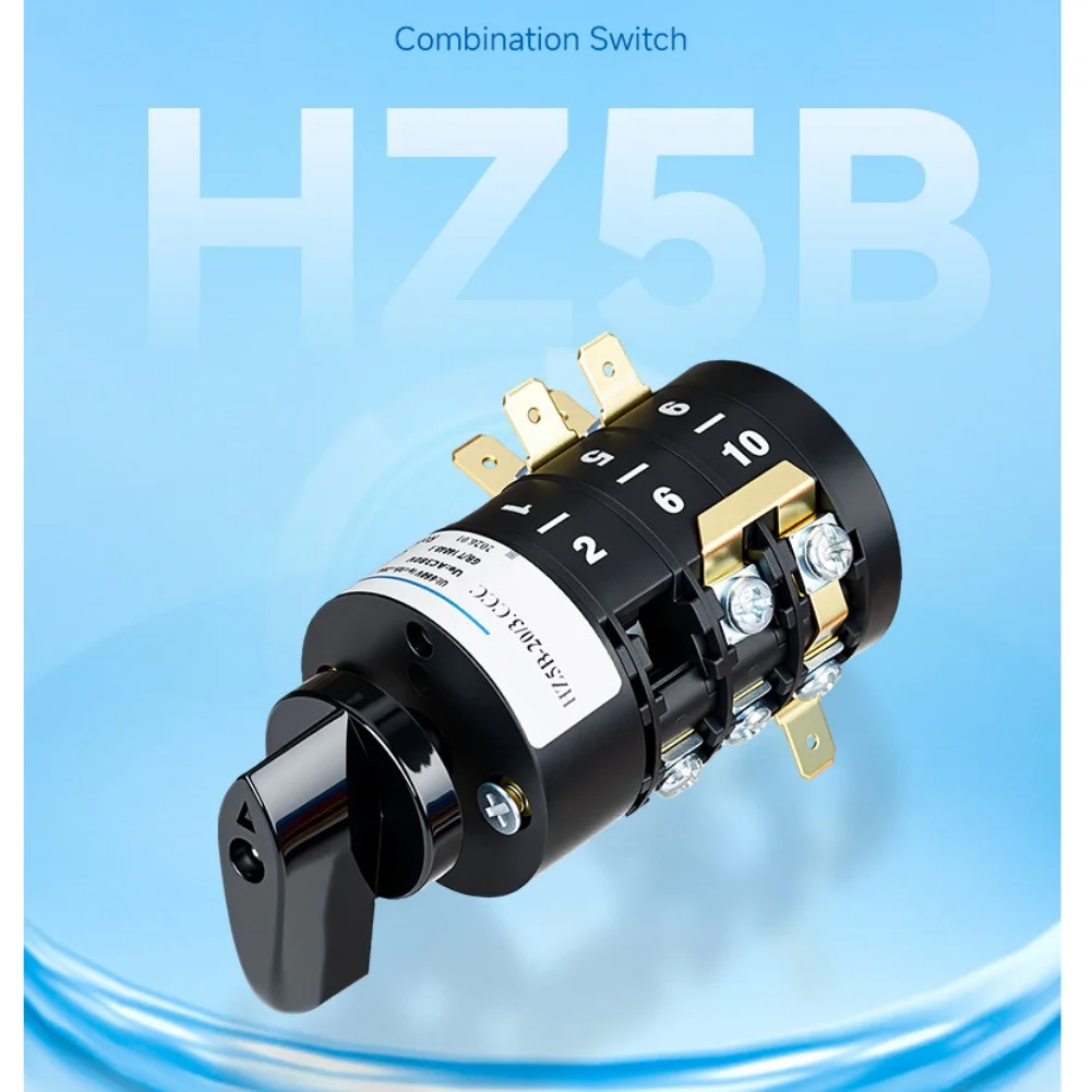 For Industrial Wiring HZ5B Combination Switch 20A Industrial Switch Flexible Switching Operations Combination Switch