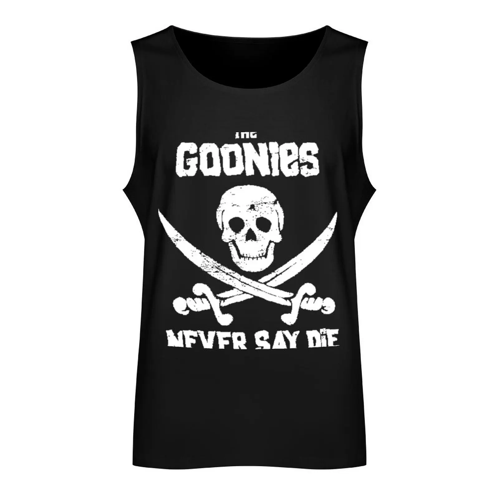 THE GOONIES NEVER SAY DIE Tank Top Gym wear Men's summer vest