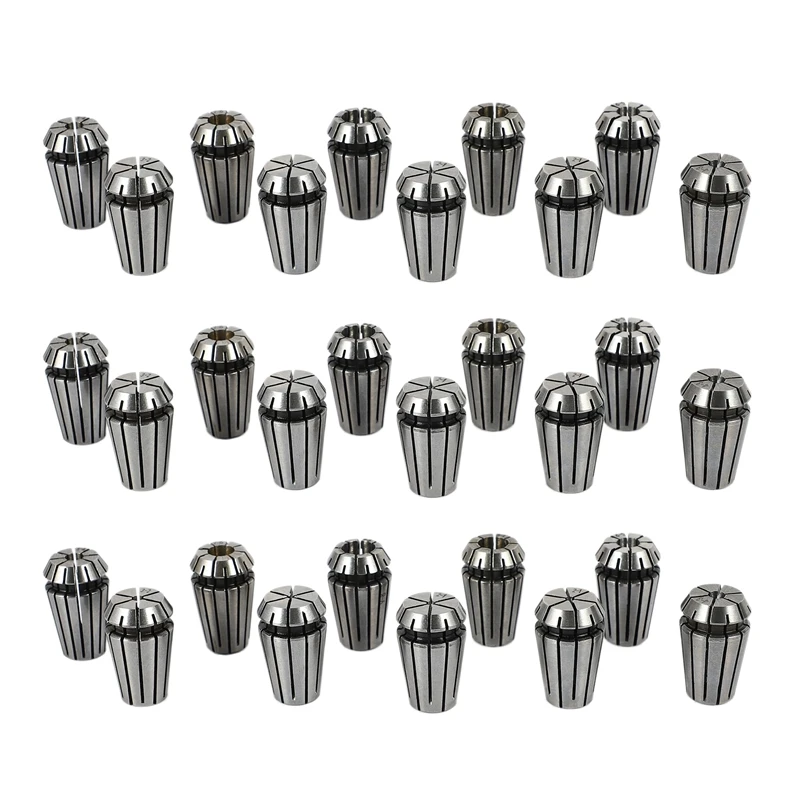 

HOT SALE 30Pcs/Set Ultra Precision ER16 1-10MM Spring Collet Set For CNC Milling Lathe Tool Engraving Machine