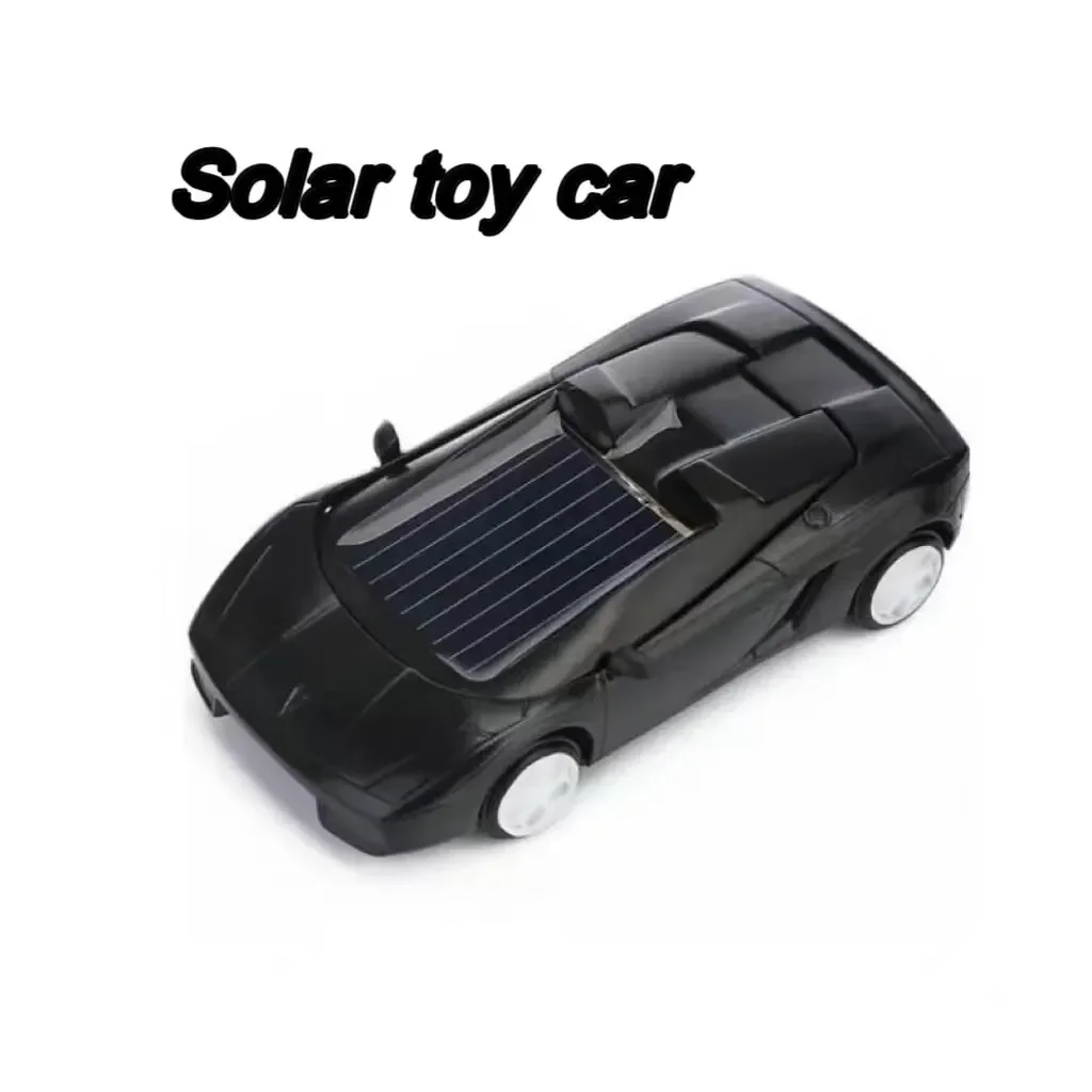 1Pcs Mini Cars Solar Powered Small Sports Cars Toys Technology Teaching and Exhibition Supplies Small Production Creative Gifts