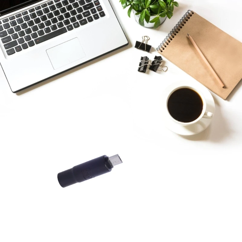 Conector carga del adaptador corriente USB DC4.0x1.7mm a 5 pines para luz LED cámara