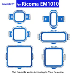 Ricoma Creator EM1010 single head embroidery machine with Strong Sewtalent Magnetic Mighty Hoops Frame Embroidery machine Hoops