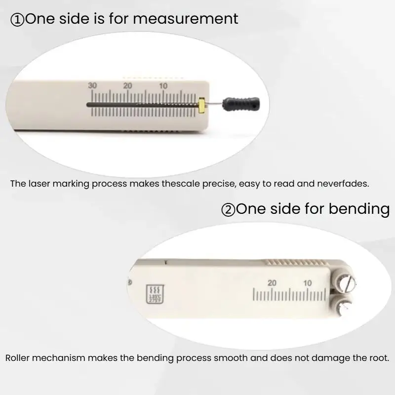 جهاز ثني أداة قناة الجذر للأسنان مماثل Dentsply Maillefer FLEXOBEND ملف قناة الجذر حاكم إندو إعداد الانحناء