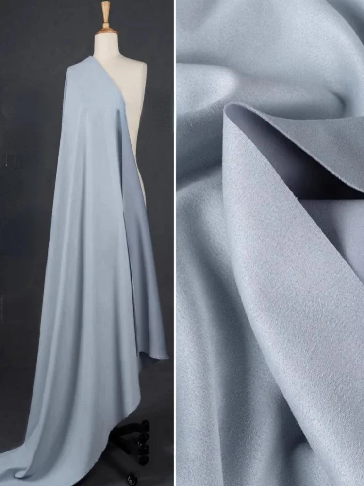 

Замшевая ткань, воздушный слой, утолщенная эластичная верхняя дизайнерская одежда, ткань для шитья одежды на метр, ткань «сделай сам», оптовая продажа