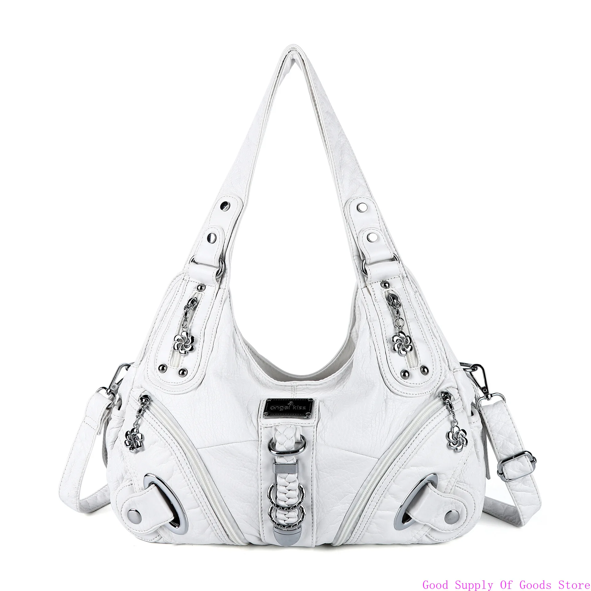 Angelkiss bolsas femininas bolsa de ombro alça superior bolsa moda vintage bolinho pacote bolsa de ombro sacola hobos bolsa grande