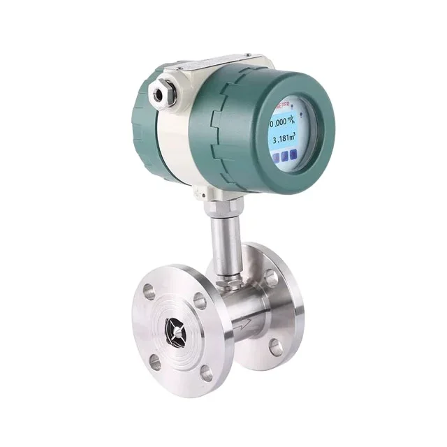 

4-20 mA Liquid Turbine Flow Meter Variable Water/Petrolum/Oil Flow Meters