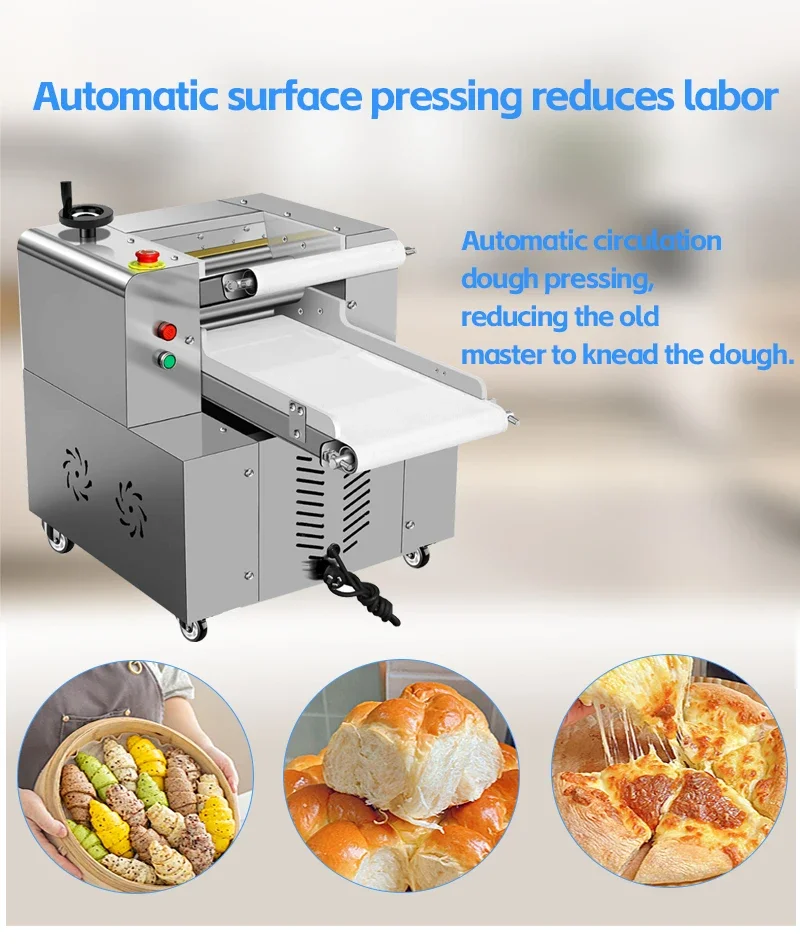 Automatic Pastry Pressing Machine Dough Rolling Flattening Plate Kitchen Baking Accessory Manual Tortilla Press for Home Use