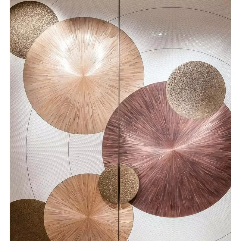 Art Straw Marquetry Furniture Panel Jewelry Box Art Surface Straw Picture Inlay Craft Decorative Wall Panel