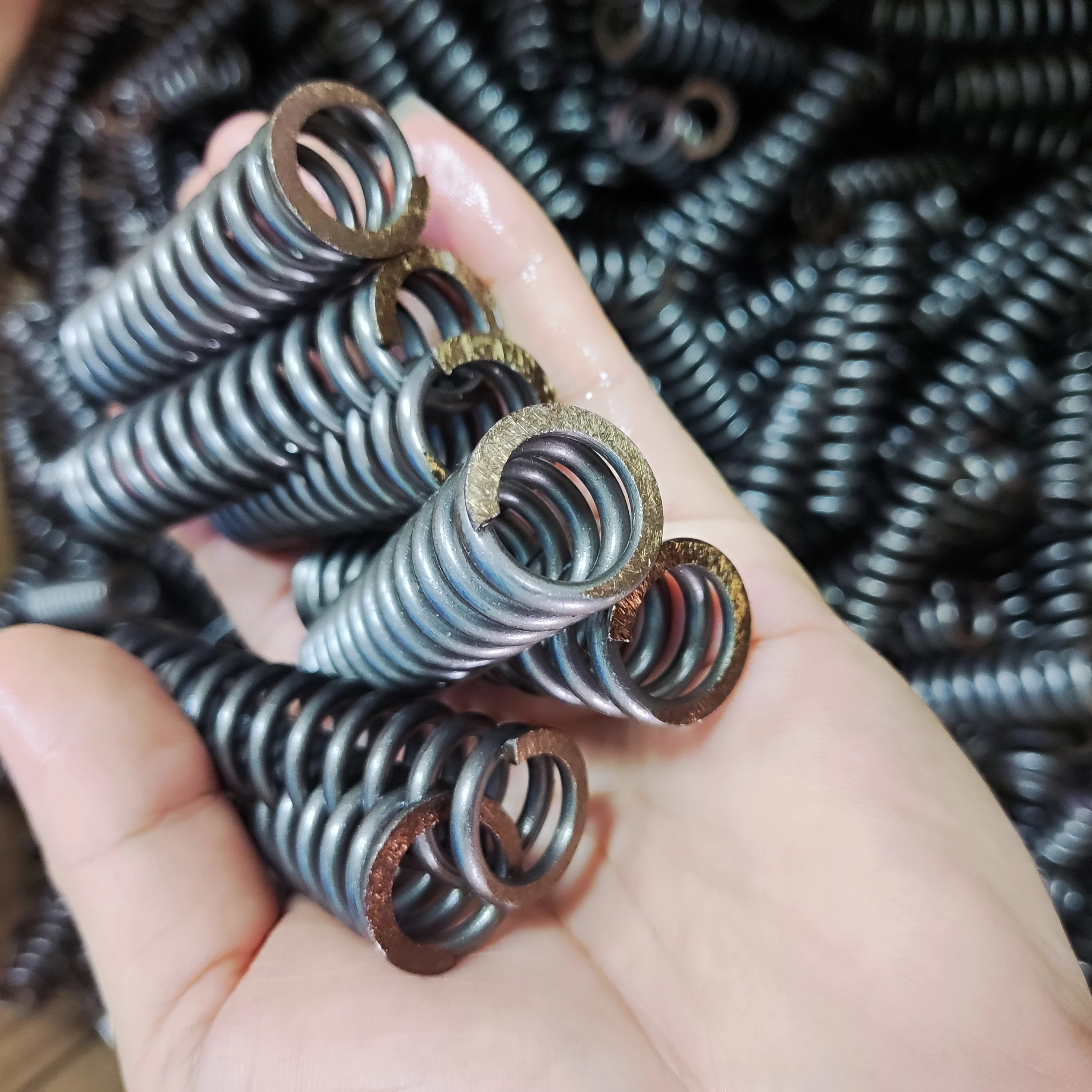 65Mn Wire Diameter 3.0 Mm Cylidrical Coil Compression Spring Return Compressed Springs Release Pressure Spring Steel Coils