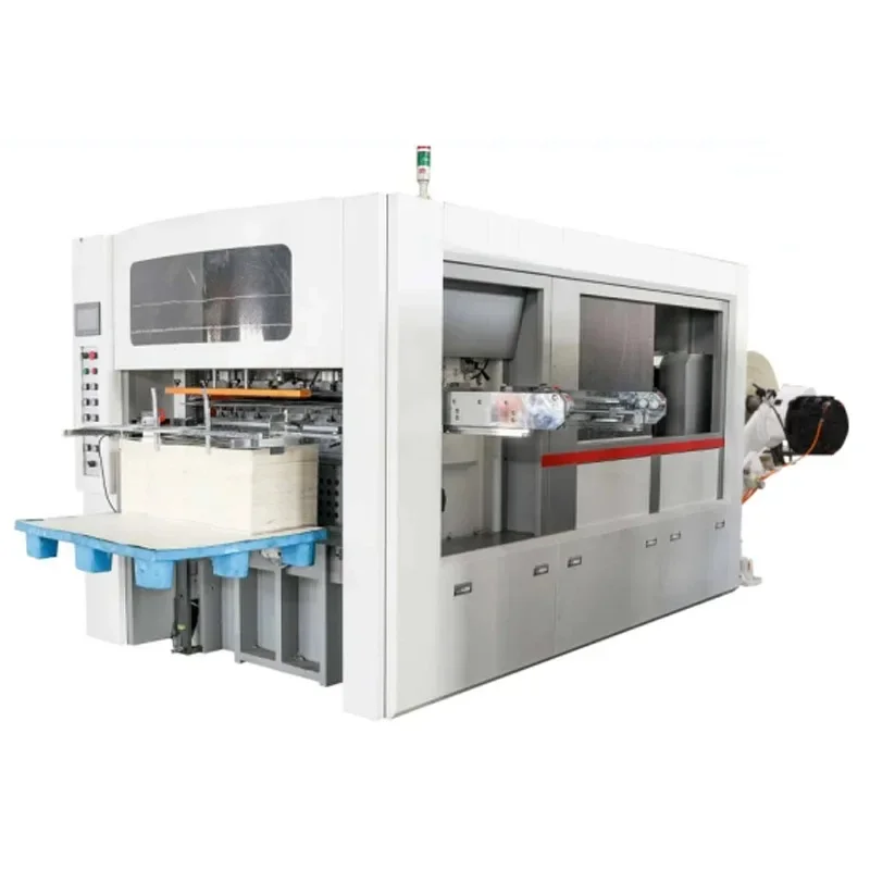 High Speed Double Wall Paper Coffee Die Cutting Machine