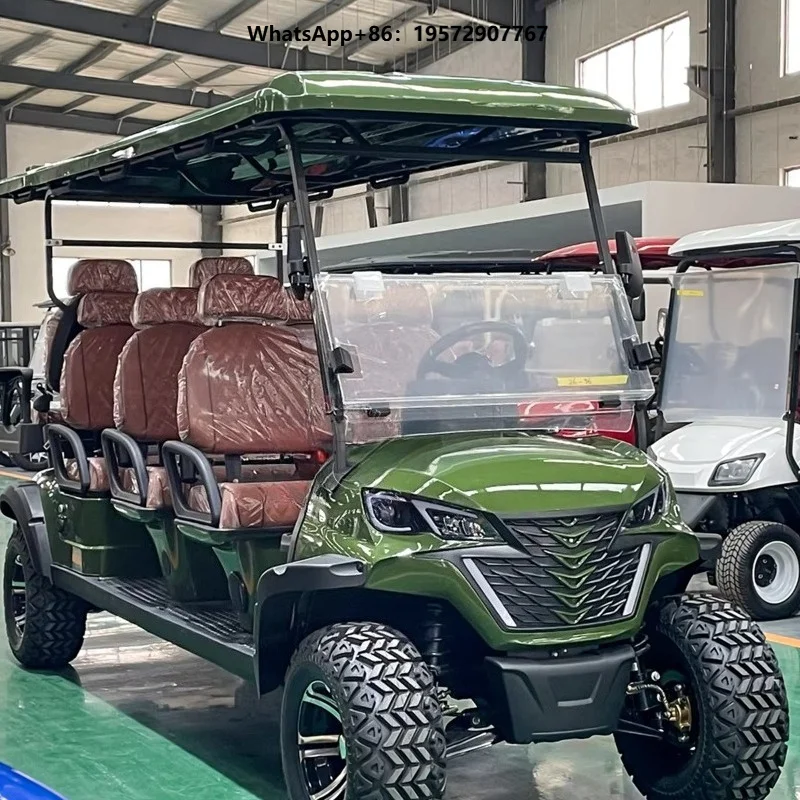 Club Cars with Golf Cart 8 Seater Offroad Electric Golf Carts Cheap Prices Buggy Car for Sale