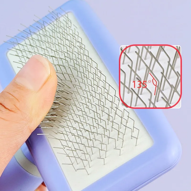 

Dog Comb Dog Hair Brush Pet Grooming Stainless Steel Combs for Dogs Hair Knot Cleaning Massage Cat Brush Dogs Comb Pet Products