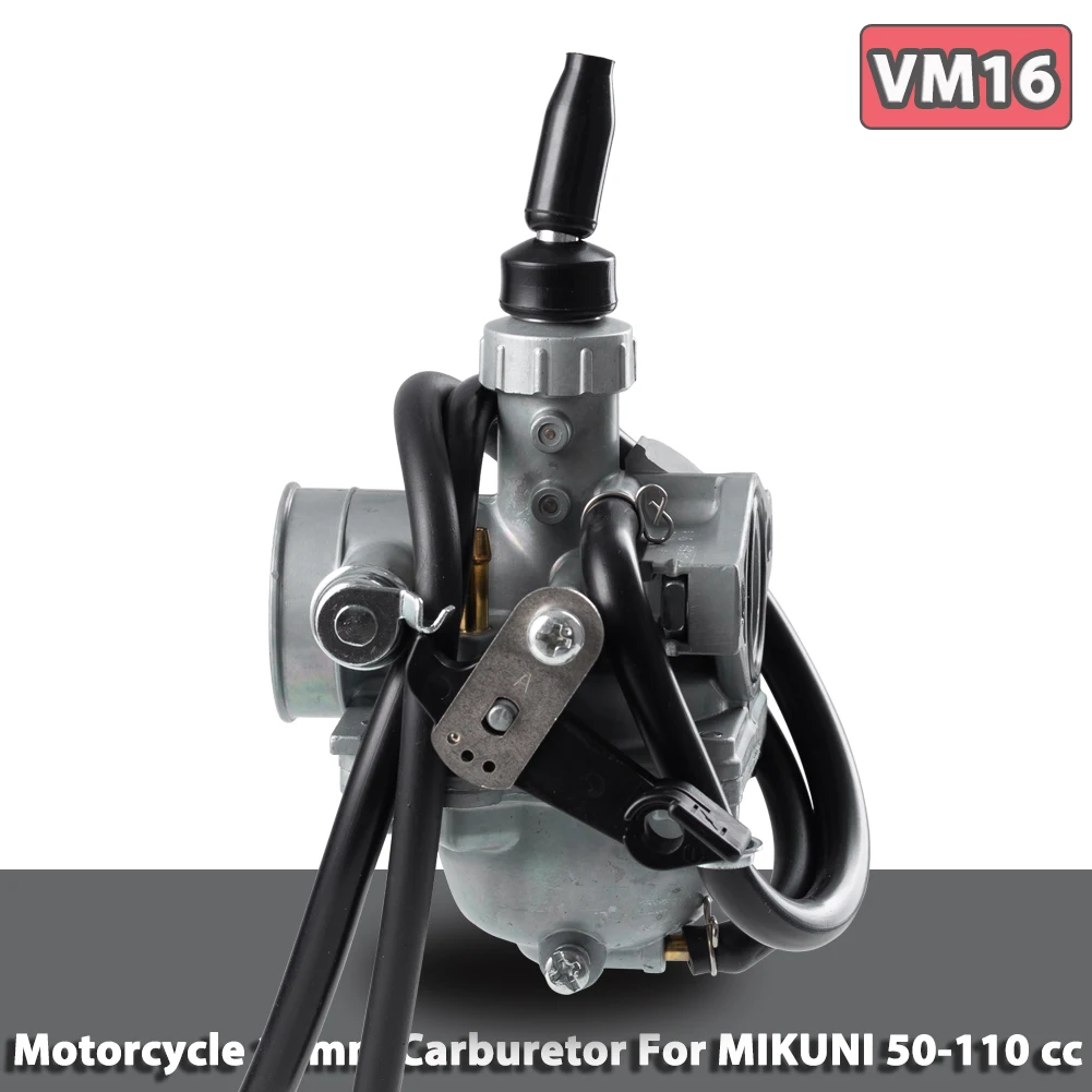 VM16 19mm Carburetor For MIKUNI 50 70 90 100 110cc Dirt Pit Bike Atv Quad Buggy Go Kart Monkey Motobike Motorcycle Carb