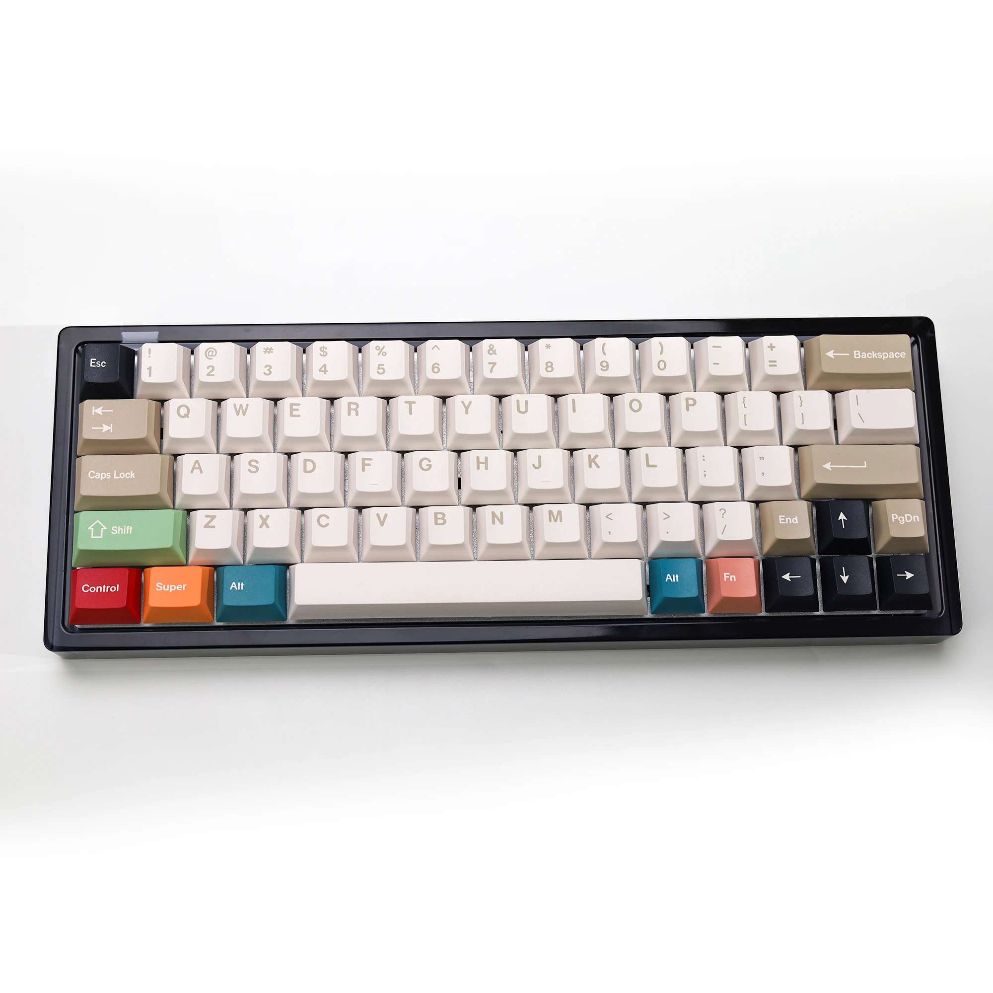 KBDiy Cherry Profile GMK Foundation Keycaps PBT for Mechanical Gaming Keyboard Keycap 75% Custom 143 Keys for Aula F87 F108 F99