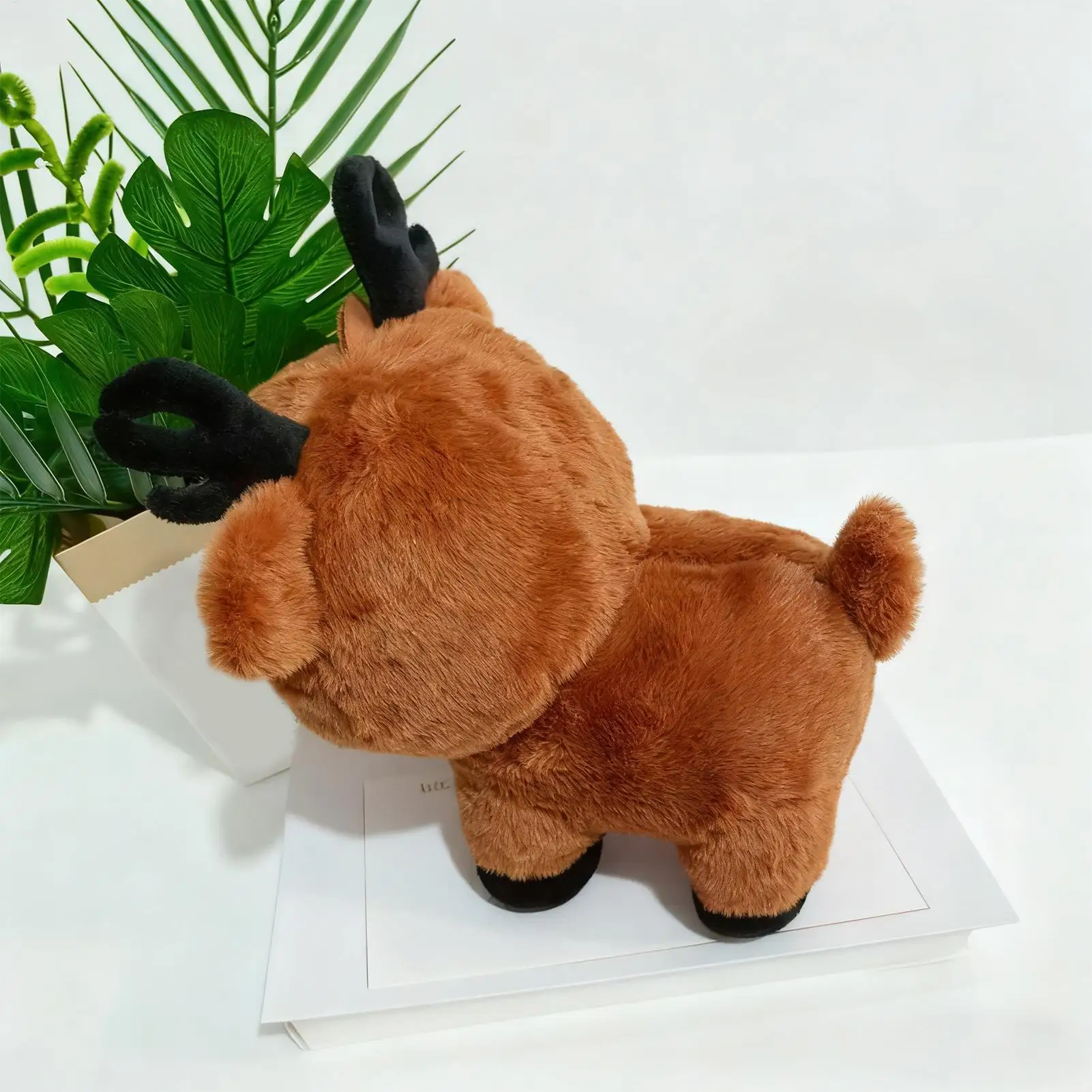 9.8 Inch Soft Plush Deer Doll Collectible Fawn Plush Stuffed Animal Pillow For Children Kids Christmas Birthday Gift