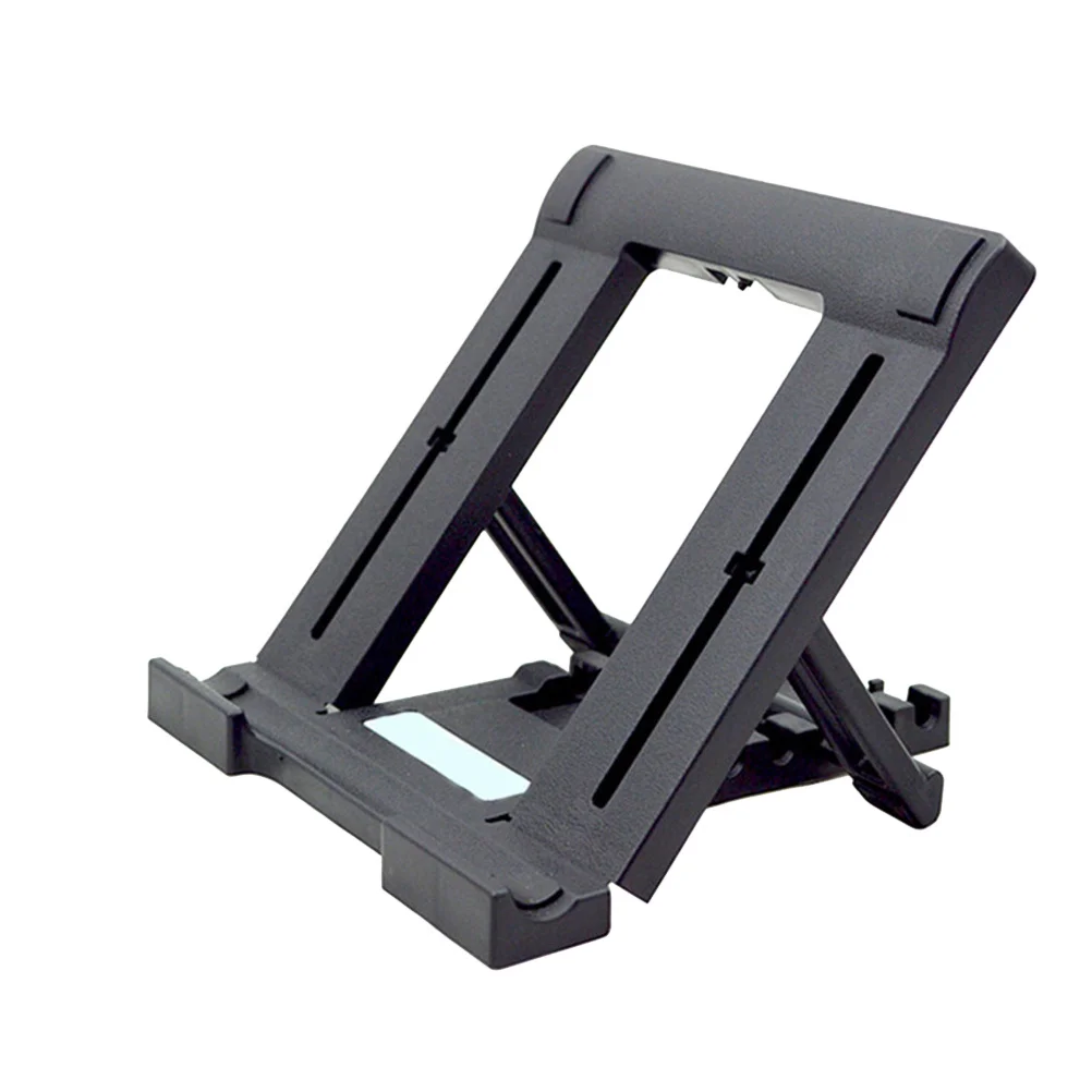 

Tablet Stand Adjustable Folding Tablet Folding Stand Bracket For Mini Laptop Horizontal Vertical Use Black