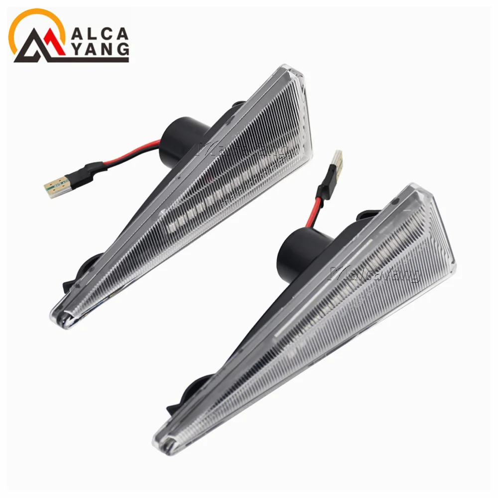 2 Stück LED Dynamische Seitenmarkierungs-Blinkleuchte für Renault Megane MK2 CC Espace MK4 Scenic MK2 Wind Avantime Thalia 2 – Detail 15