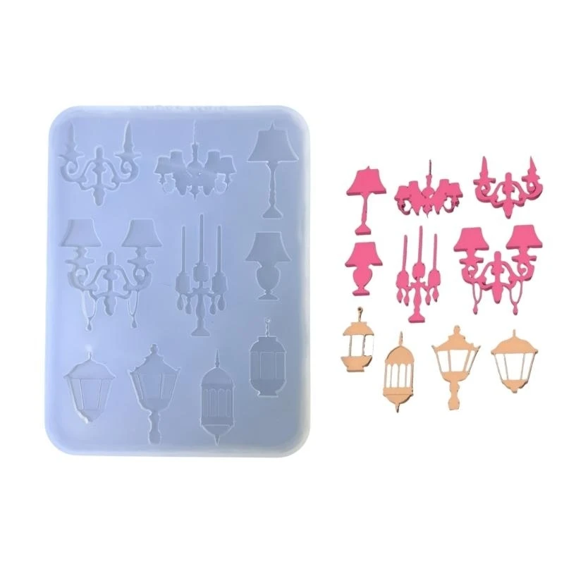 

C71D Convenient Alternative Shaped Ornament Moulds Reusable Mold for Handmade Crafts
