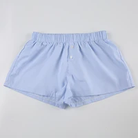 Womens Vacation Style Beach Shorts Striped Loose Pants Sports Home Casual Pants Minimalist Pocket Button Korean Female Shorts - Image 6
