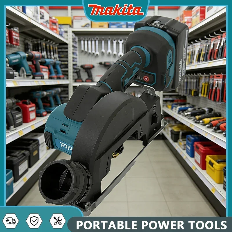 

Makita 18V Brushless 4-Inch (110mm) Cordless Circular Saw for Woodworking Metal Stone External Rotor Motor No Battery Included