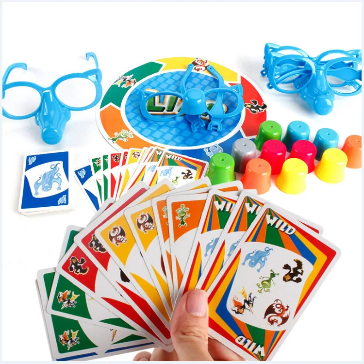 Funny Long Nose Guess Who Lied Punishment party game toys Class Parent-child Interactive Table Game Toys Kids Puzzle board Game