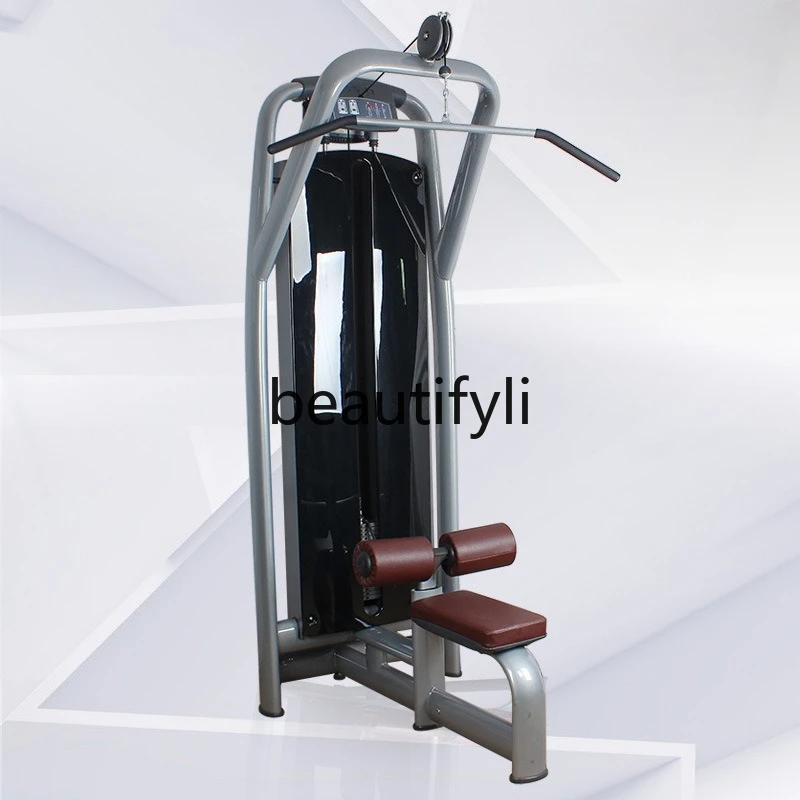 

Seated high pull, back back muscle trainer, back high pull-down trainer