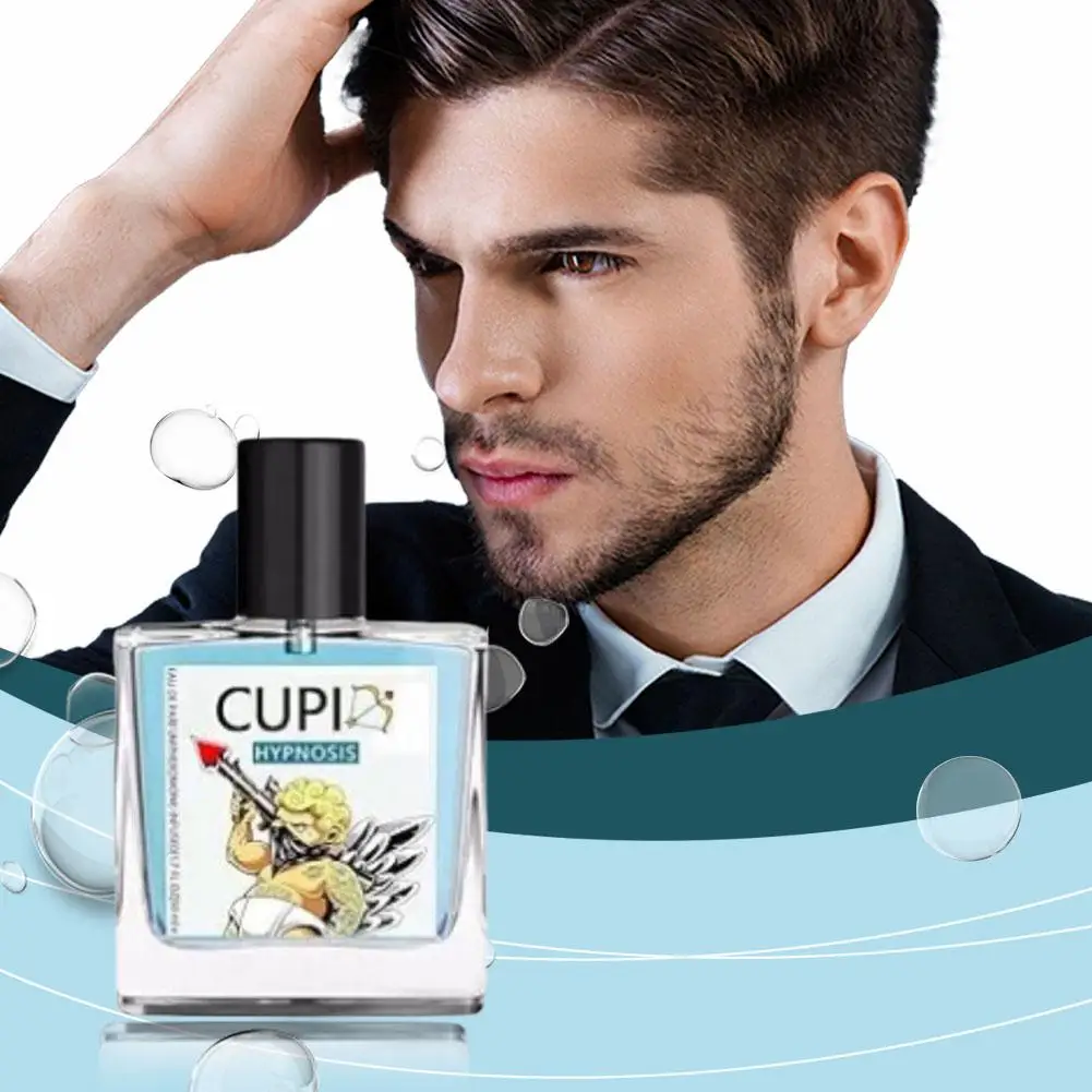 Parfum asli Cupid, parfum Pheromone Cupid tahan lama romantiy meningkatkan kualitas tinggi Hombre semprot tubuh 50ml