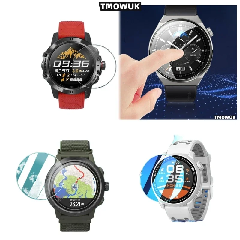 

​ ​ Защитная пленка из закаленного стекла HD Clear для смарт-часов Coros PACE 3 42MM, VERTIX 2, 2S, APEX 2 Pro, устойчивая к царапинам ​ ​