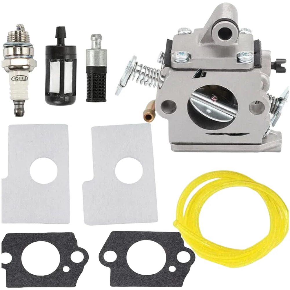Carburetor Kit for Chainsaw For MS170 MS180 017 018 Compatible with 11301200603 9PCS and 12PCS Replacement Set