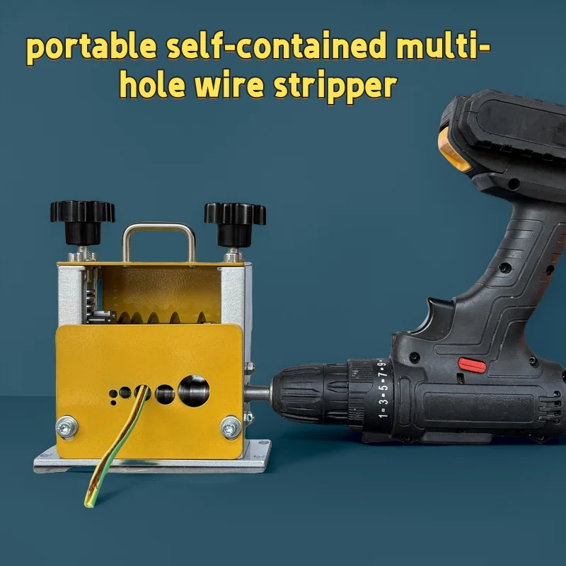 

Один ручной инструмент для зачистки проводов с 6 отверстиями подходит для зачистки проводов.