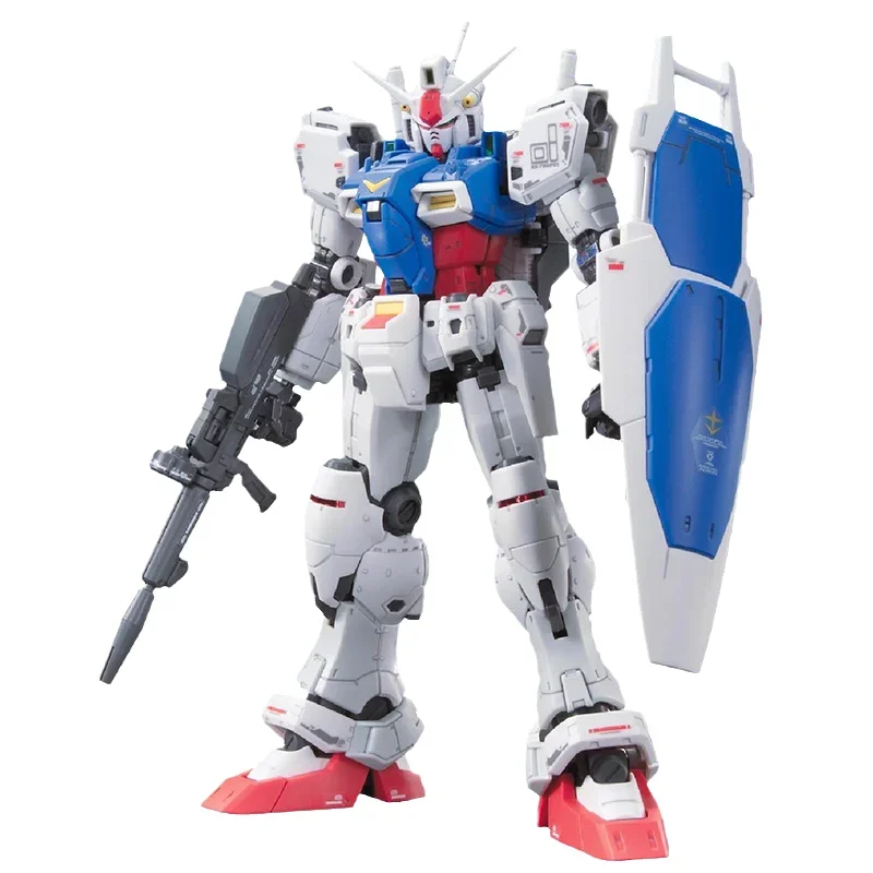 بقعة التسليم المباشر بانداي الأصلي أنيمي جاندام نموذج RG 1/144 جاندام GP01 و GP01Fb ألعاب تجميع شخصيات الحركة للأطفال