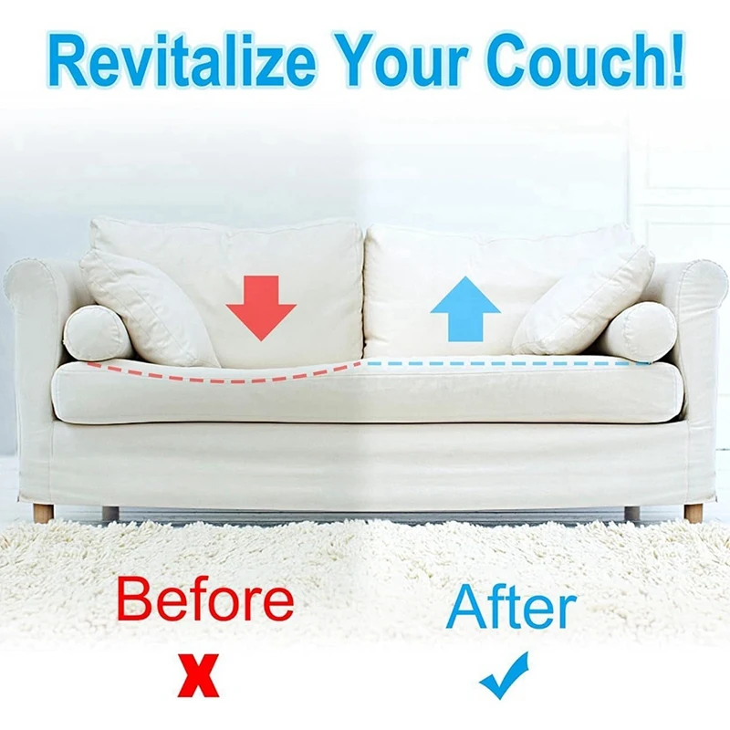 A69ecouch Cushion Support For Sagging Seat, 3Pcs Sofa Furniture Seat Cushion Sagging Repair, Foam Sofa Cushion Support
