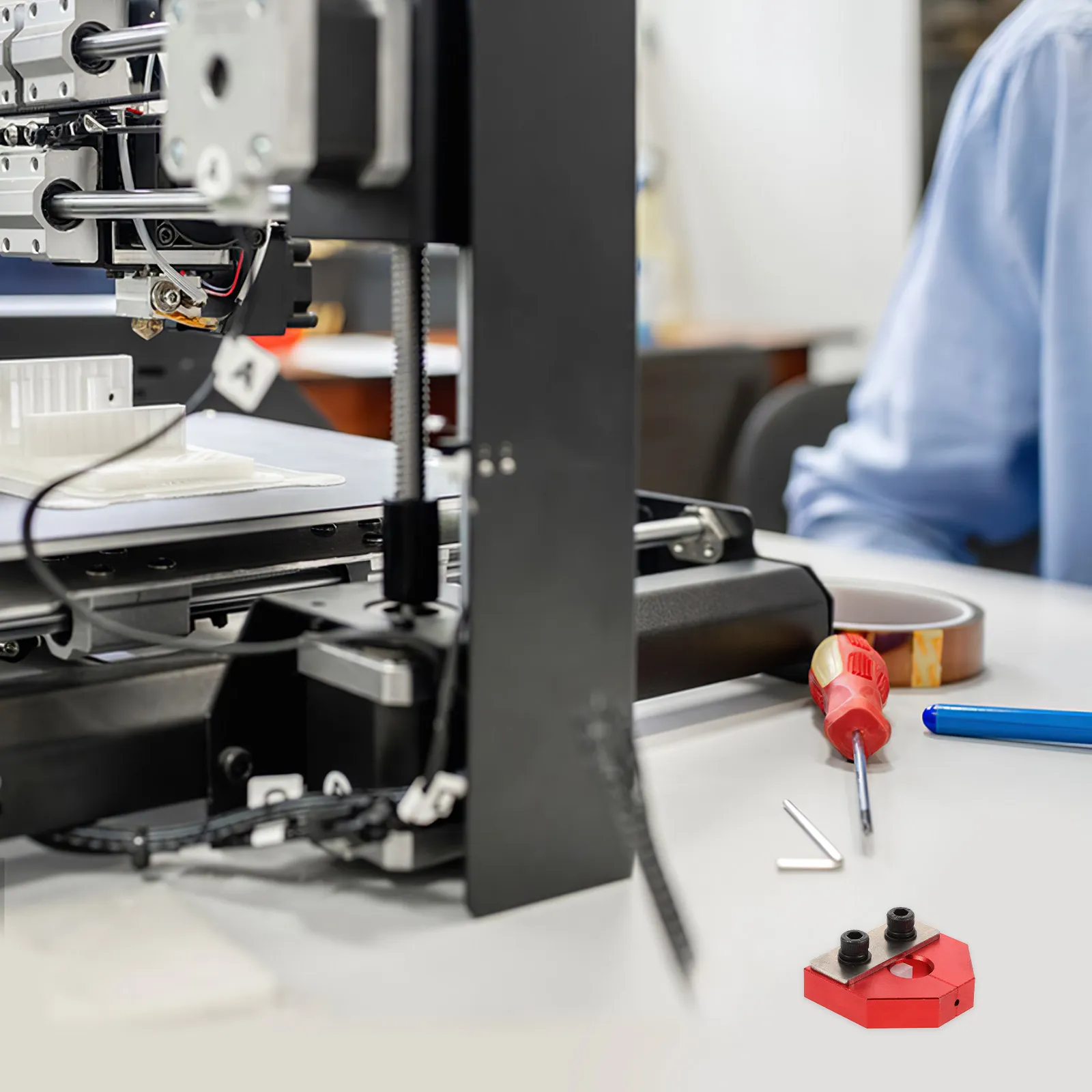 

Соединитель для 3D-принтера (филаментный) 1,75 мм для PLA, ABS, PETG: Инструмент для бесшовного соединения, предотвращающий засорение, аксессуар для стыковки филаментов