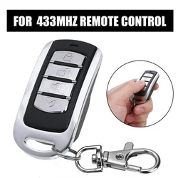 433 Garage Door Remote Control Universal Multifrequency 4 in 1 Gate Key Multi Frequency Duplicate Fixed Rolling Code