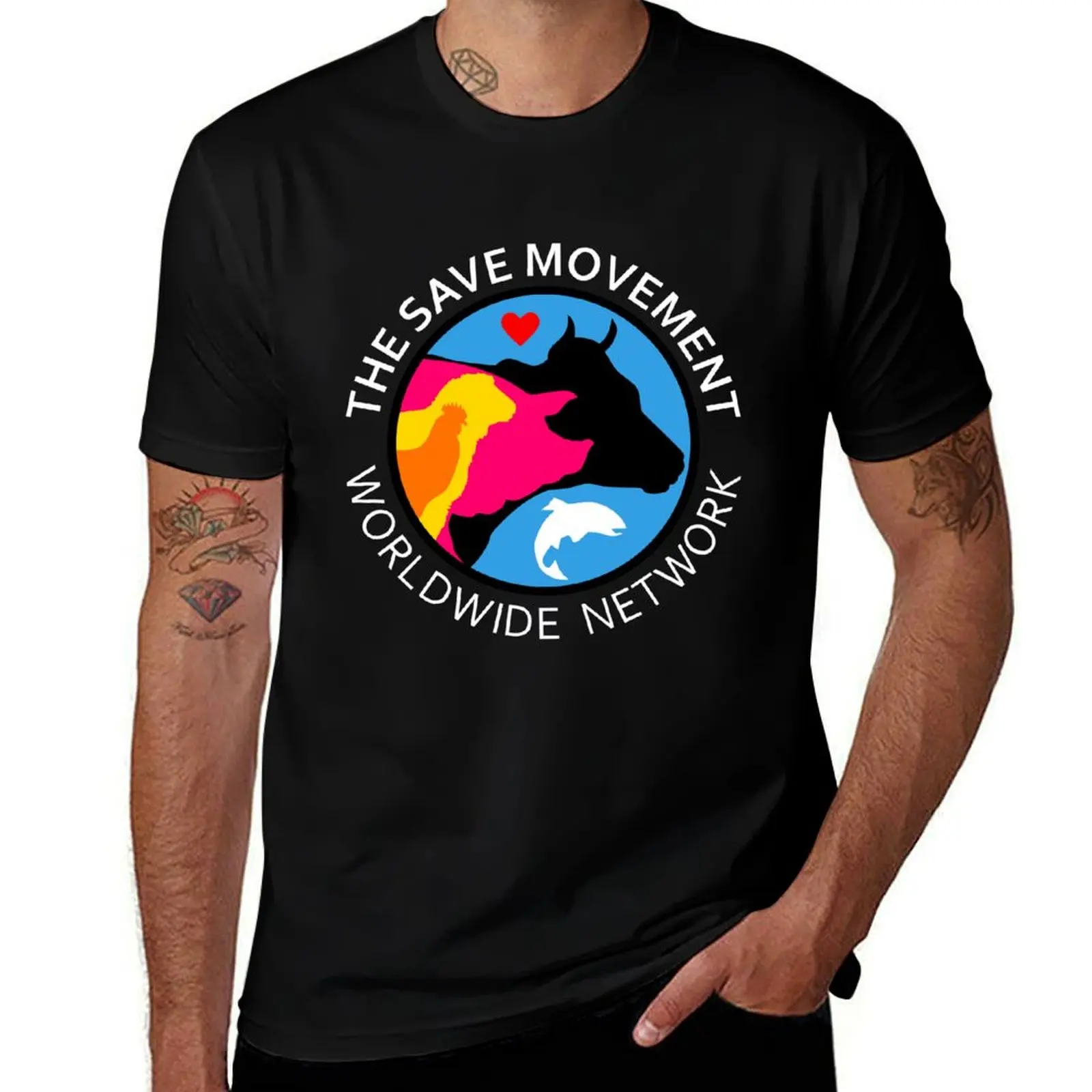 The Save Movement T-Shirt t shirts with prints t shirt man plain t shirts for man cotton T-shirt