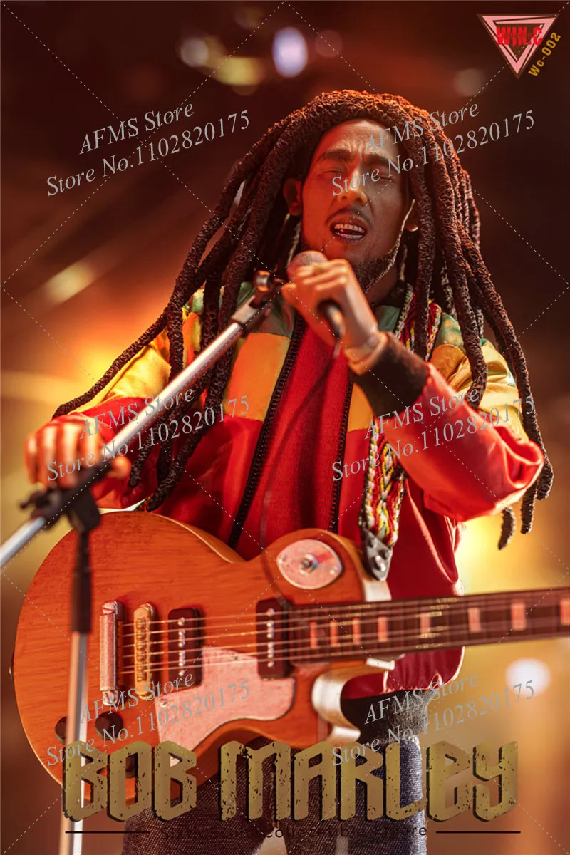 Win.c studio WC002 1/6 مقياس تحصيل الشكل سلمي روك المغني مجموعة كاملة 12 بوصة الرجال الجندي عمل نموذج لجسم اللعب #6