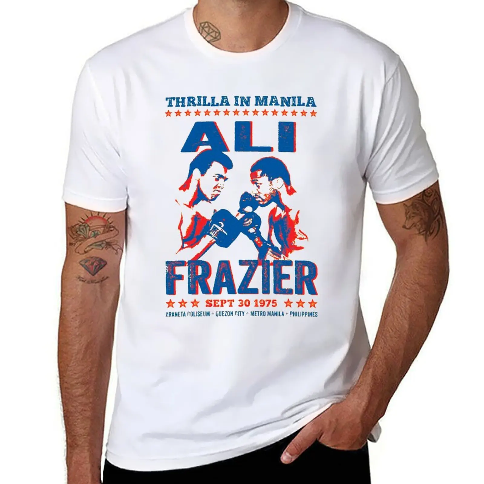 Thrilla in Manila T-Shirt Dry Fit Athletic Short Sleeve Shirt