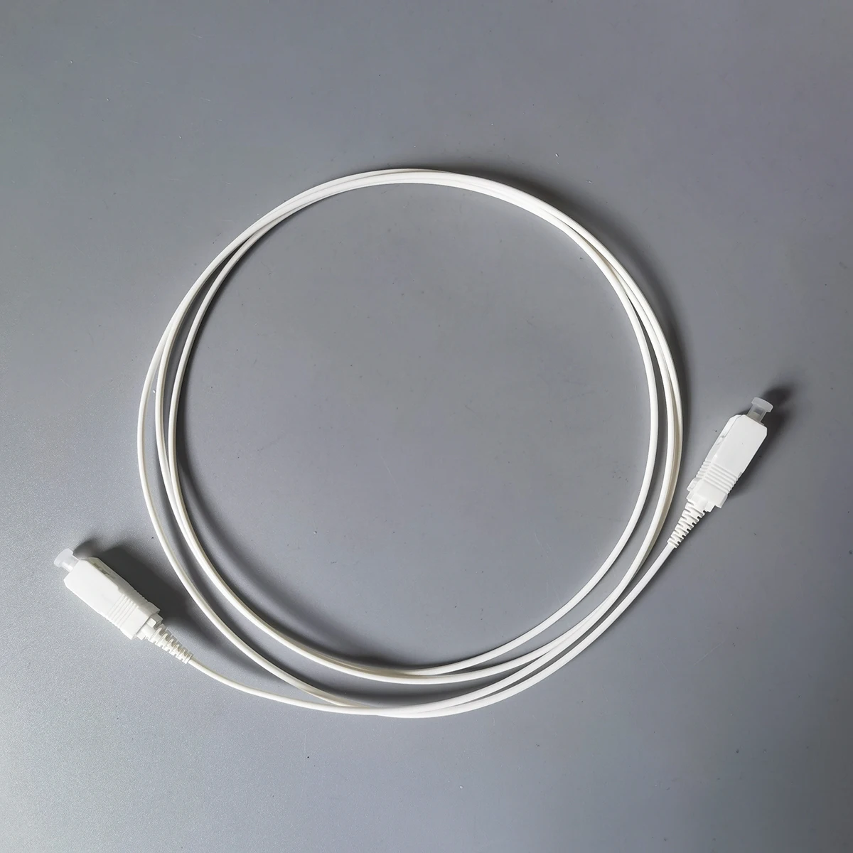 10pcs Cable Fibre Optique1.5M SC/UPC-SC/UPC Single Mode Fiber Optic Cable 2.0mm G657A2 LSZH Indoor FTTR White High-Performance 6